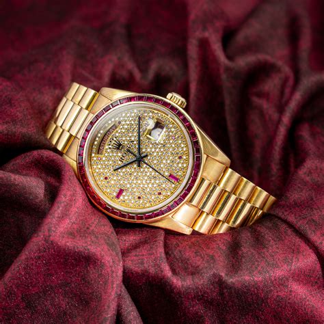 rolex day date ruby|rolex day date 42mm.